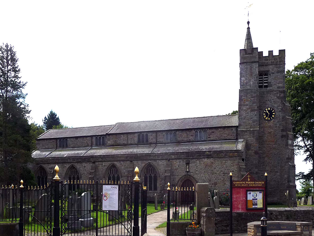 The Church of St Helen, Garstang, Photograph supplied by and  of Brian Young