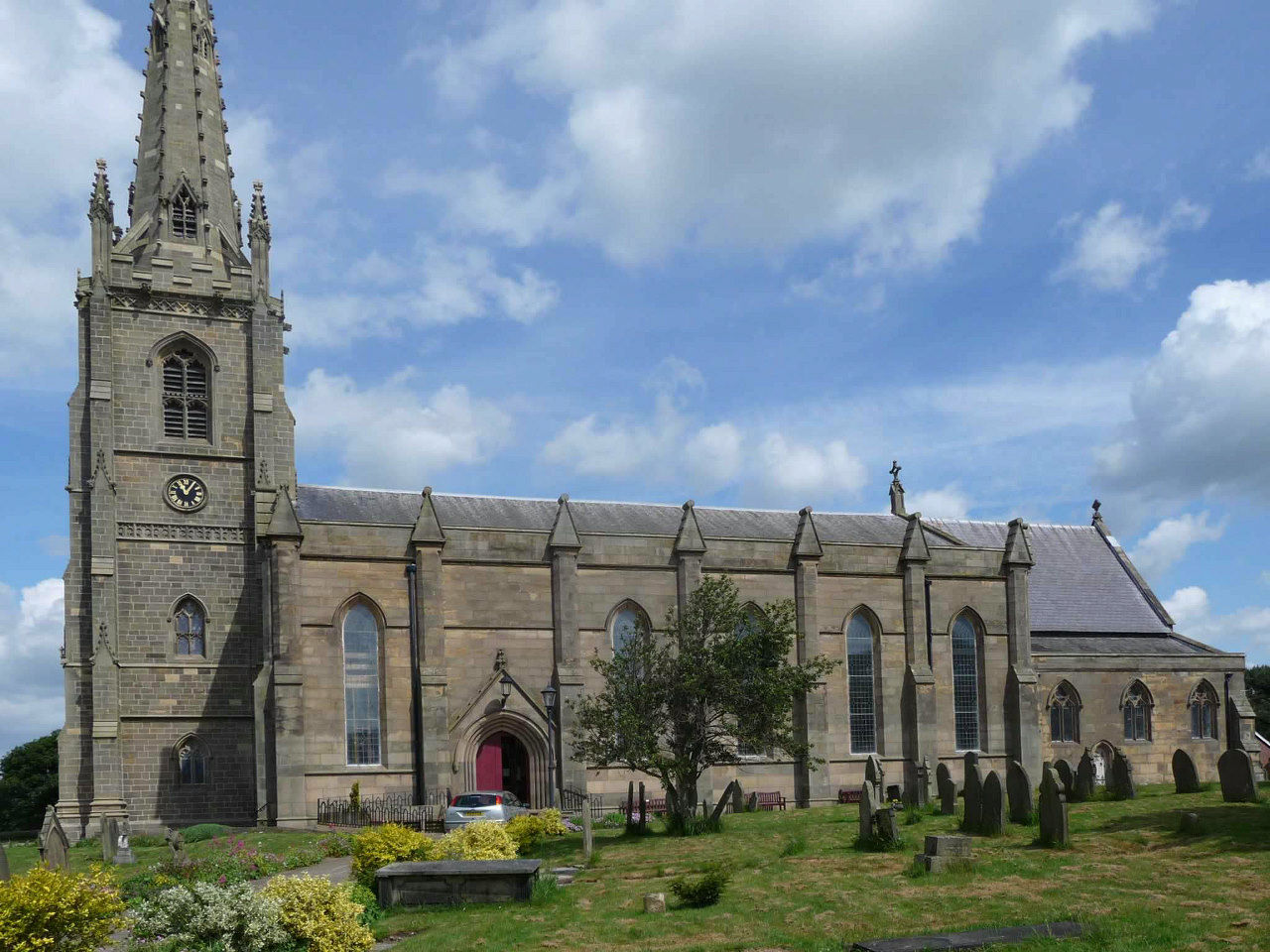 Kirkham, Parish Church of St Michael. Photograph supplied by and  of Brian Young