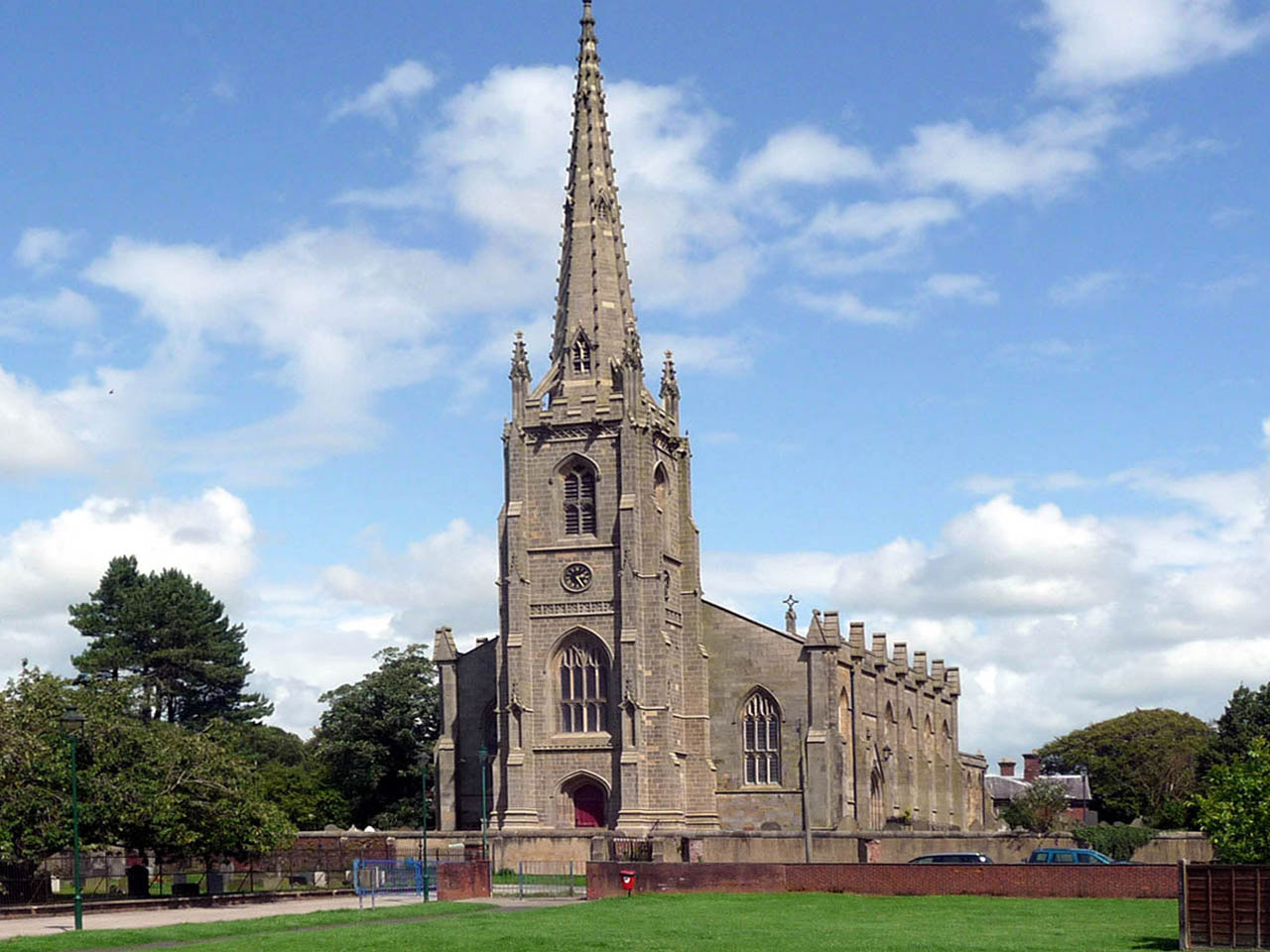 Kirkham, Parish Church of St Michael. Photograph supplied by and  of Brian Young