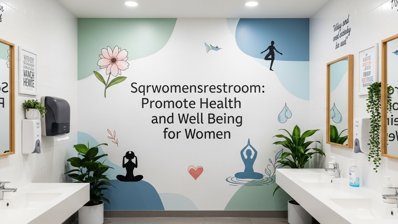 Sqrwomensrestroom: Promote Health and Well Being for Women