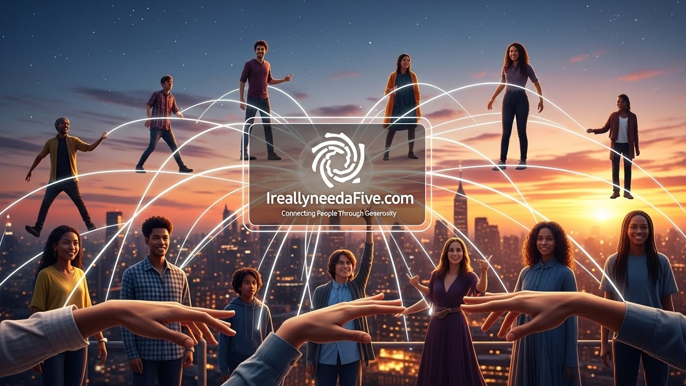 Ireallyneedafive.com: Connecting People Through Generosity