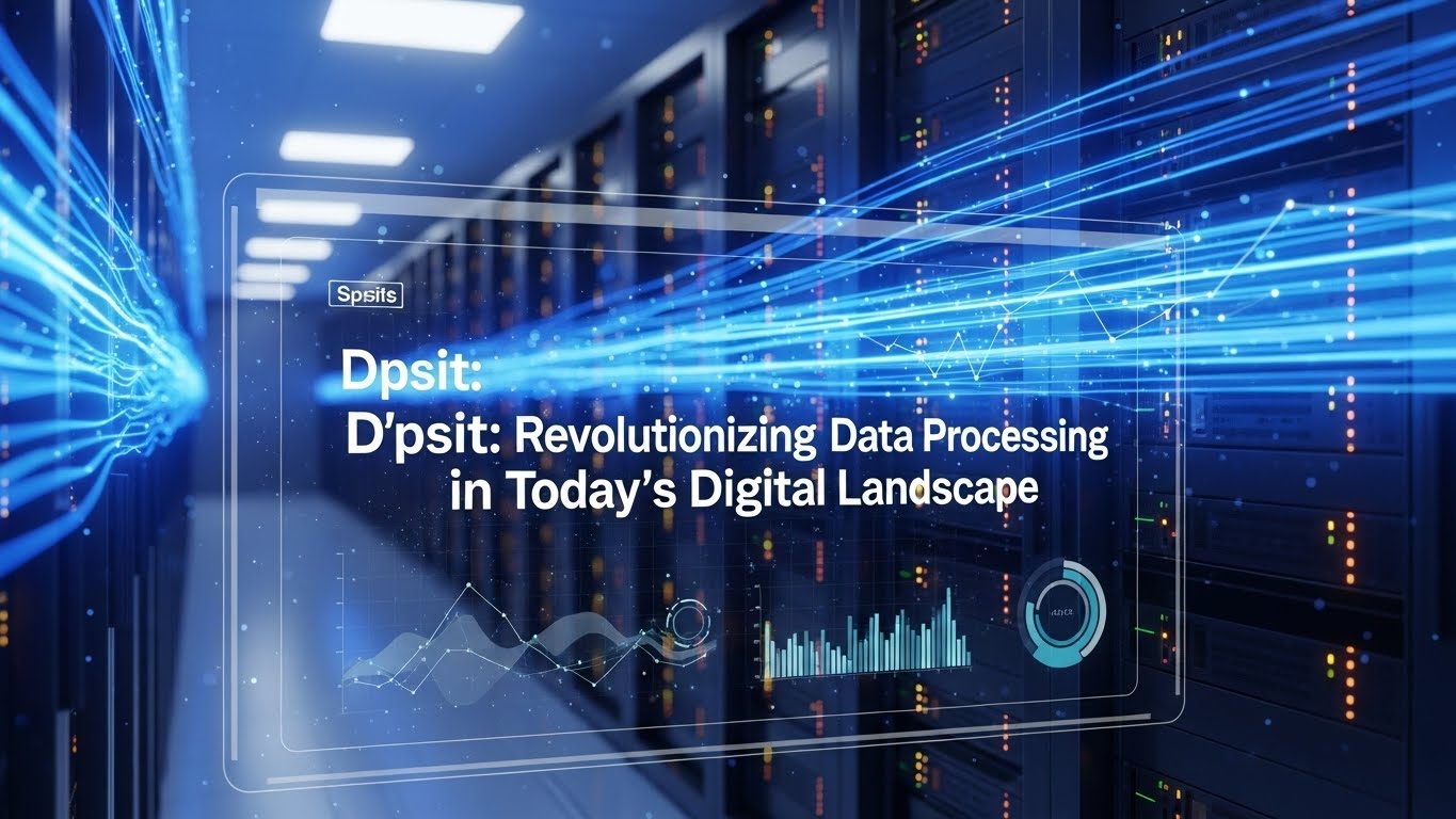 Dpsit: Revolutionizing Data Processing in Today’s Digital Landscape