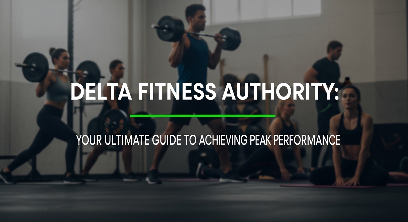Delta Fitness Authority: Your Ultimate Guide to Achieving Peak Performance