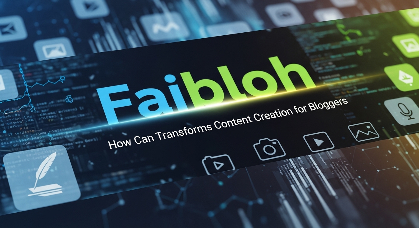 Faibloh: How Can Transforms Content Creation for Bloggers