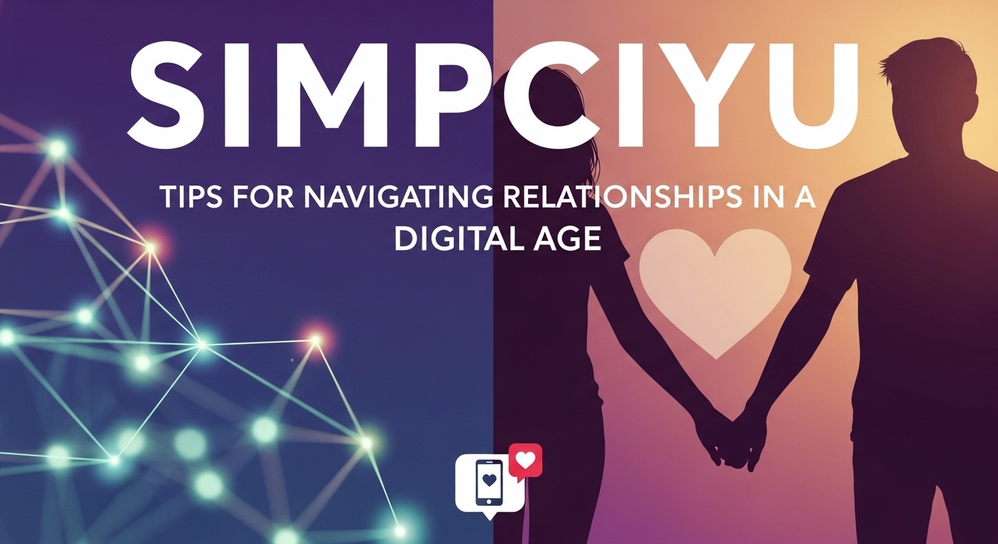 Simpciyu: Tips for Navigating Relationships in a Digital Age