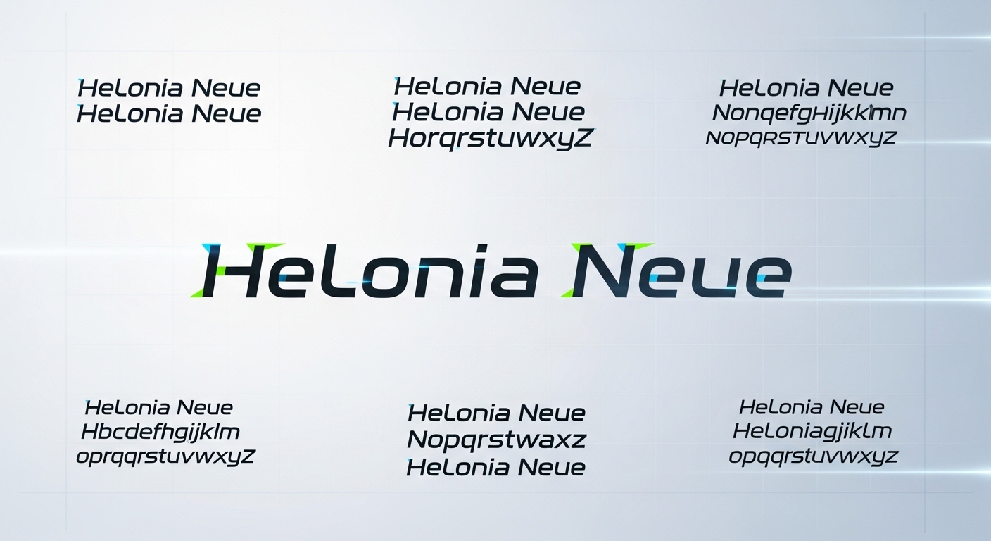 Exploring Helonia Neue: The Future of Typography in Design