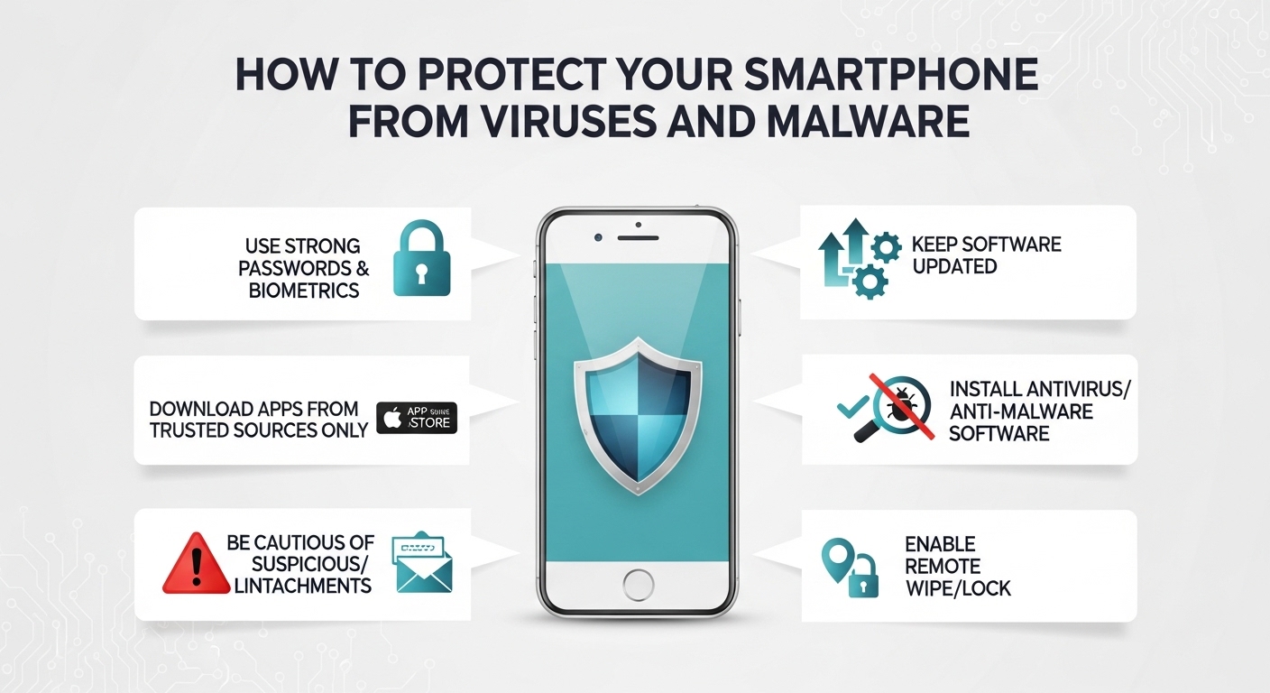 How to Protect Your Smartphone from Viruses and Malware