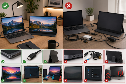 USB-C Portable Monitors: What Works and What Doesn’t
