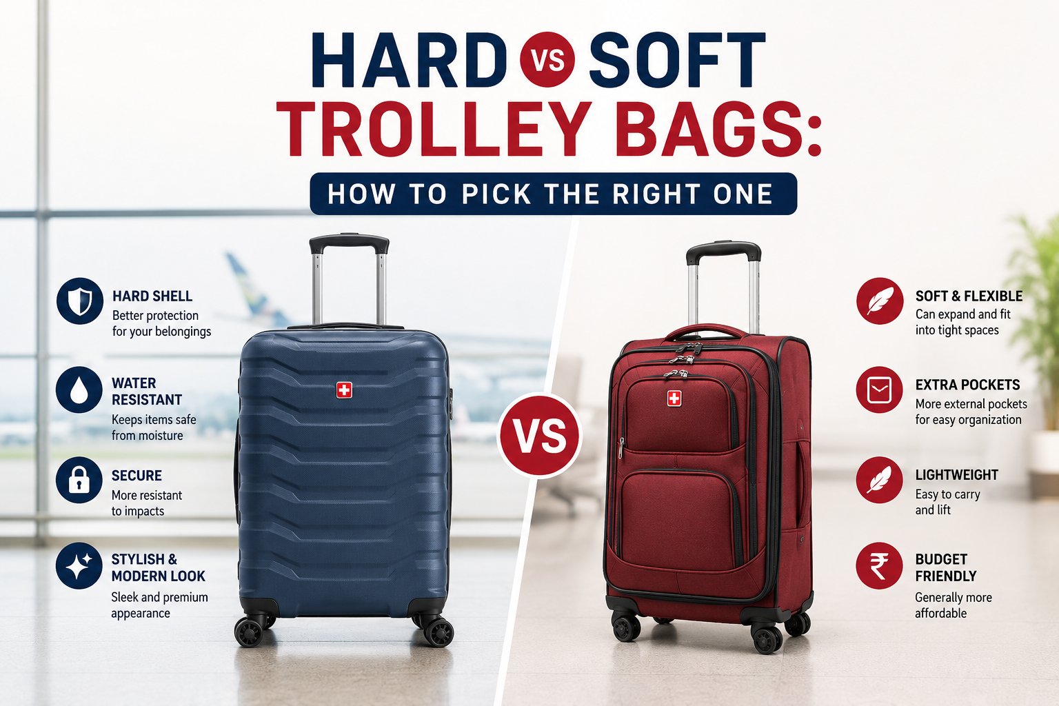 hard vs soft luggage